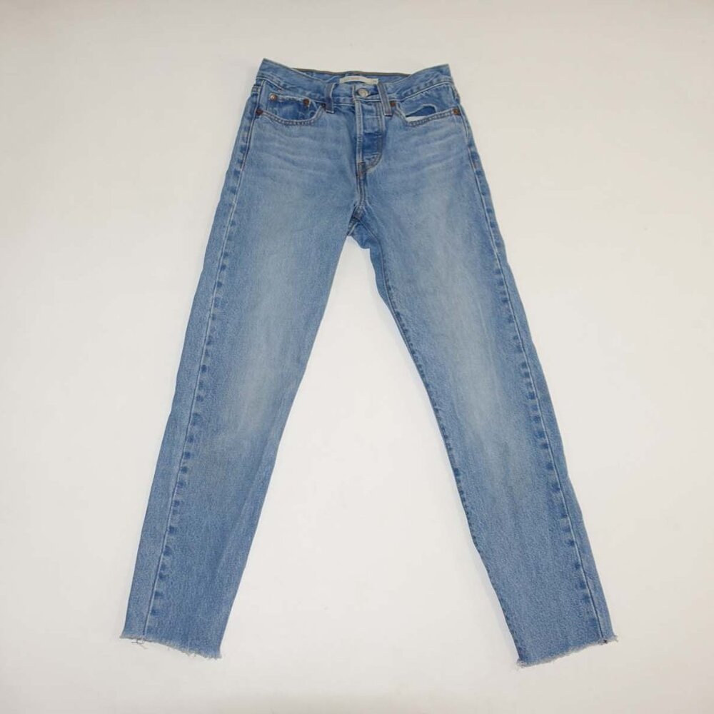 Levi's Light Blue Ankle Crop Jeans